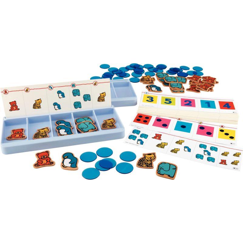 Image de  Atelier boîtes à compter niveau 1 pour 2 enfants 