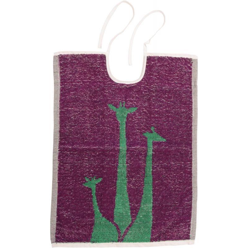 Image de  Lot de 12 bavoirs 35x45cm à lacettes 420g coloris assortis 