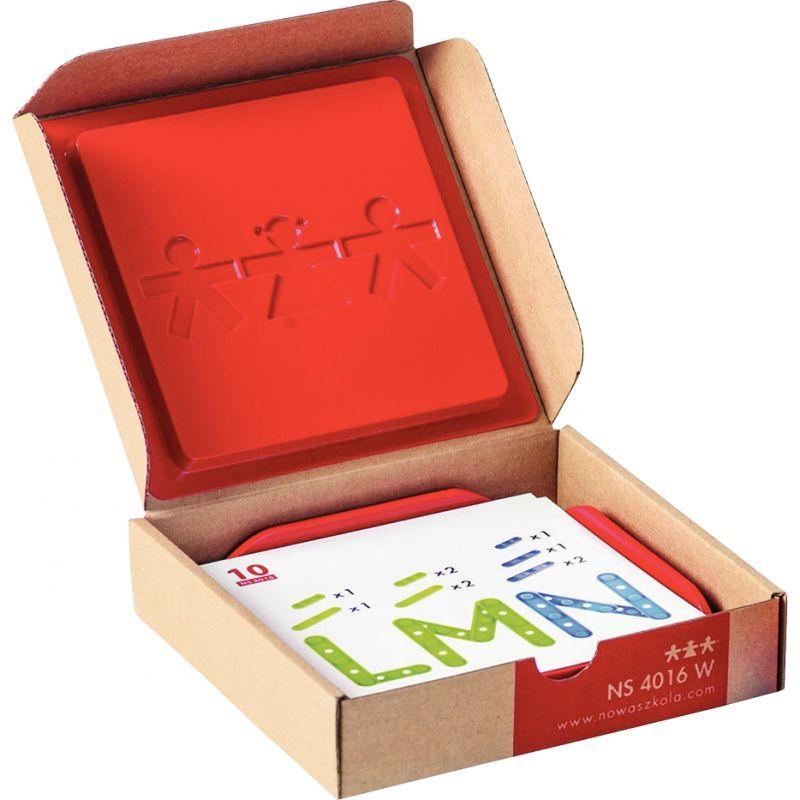 Image de  Boite de 24 fiches d''activités pour le jeu de construction CLIPSO 32666 