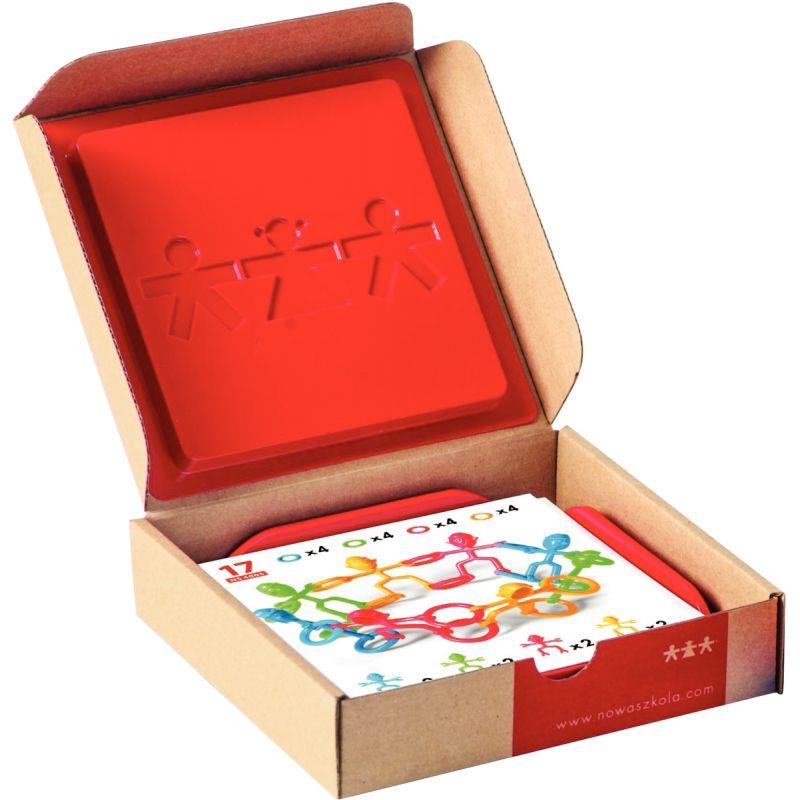 Image de  Boite de 24 fiches d''activités pour le jeu de construction les Acrobates 32668 