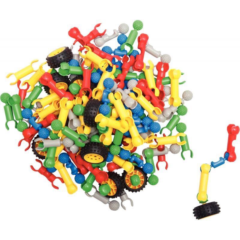 Image de  Jeu de construction KLOCKI 150 pièces + 10 roues 