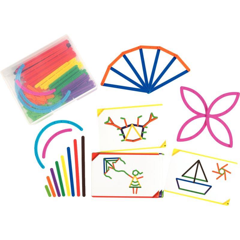Image de  Atelier Junior GEOSTIX 200 pièces + 30 fiches 