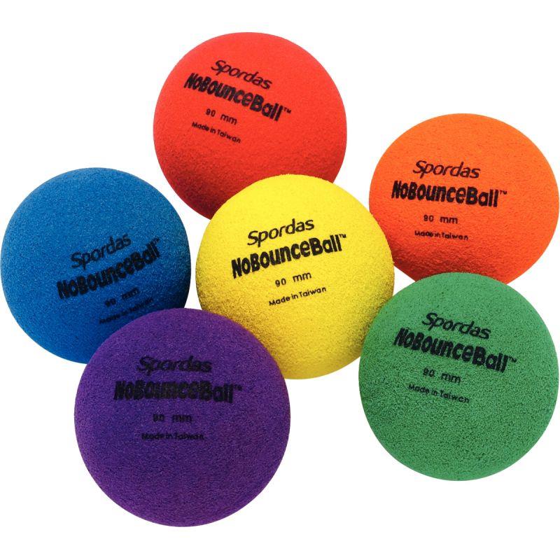Image de  Lot de 6 balles non rebondissantes diamètre 9cm 