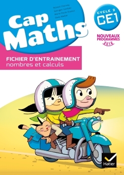 Ref. 3277450210083, Cap maths CE1 éd. 2016 - fichier d'entrainement + cahier de...