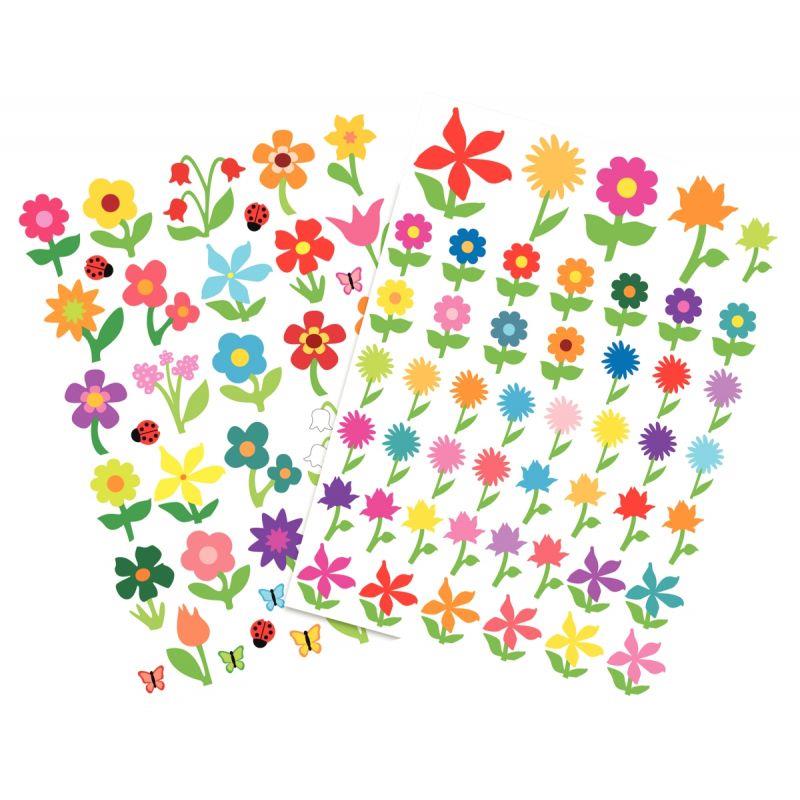 Image de  Sachet de 281 maxi gommettes repositionnables thème champêtre 