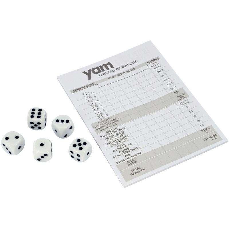 Image de  Jeux Yam + bloc 