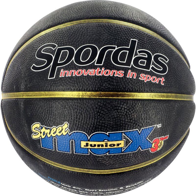 Image de  Ballon de basket taille 5 noir extérieur 