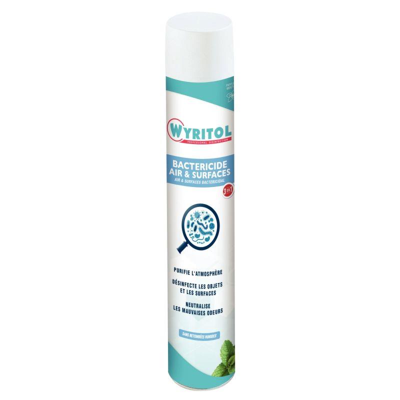 Image de  Aérosol 750ml bactéricide air et surface menthe 