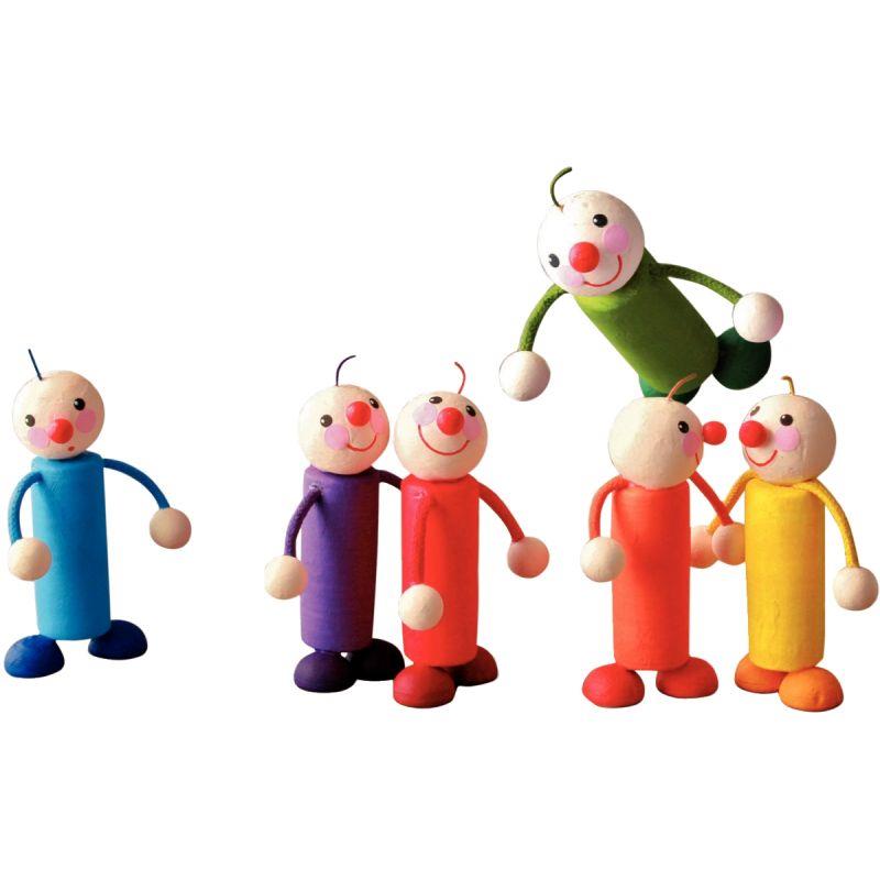 Image de  Atelier créatif de 25 bonshommes en cellulose 