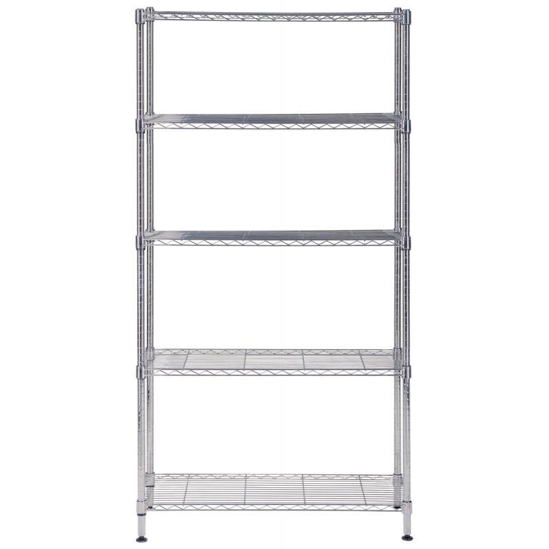 Image de  Etagère métal chromé 90x200cm 