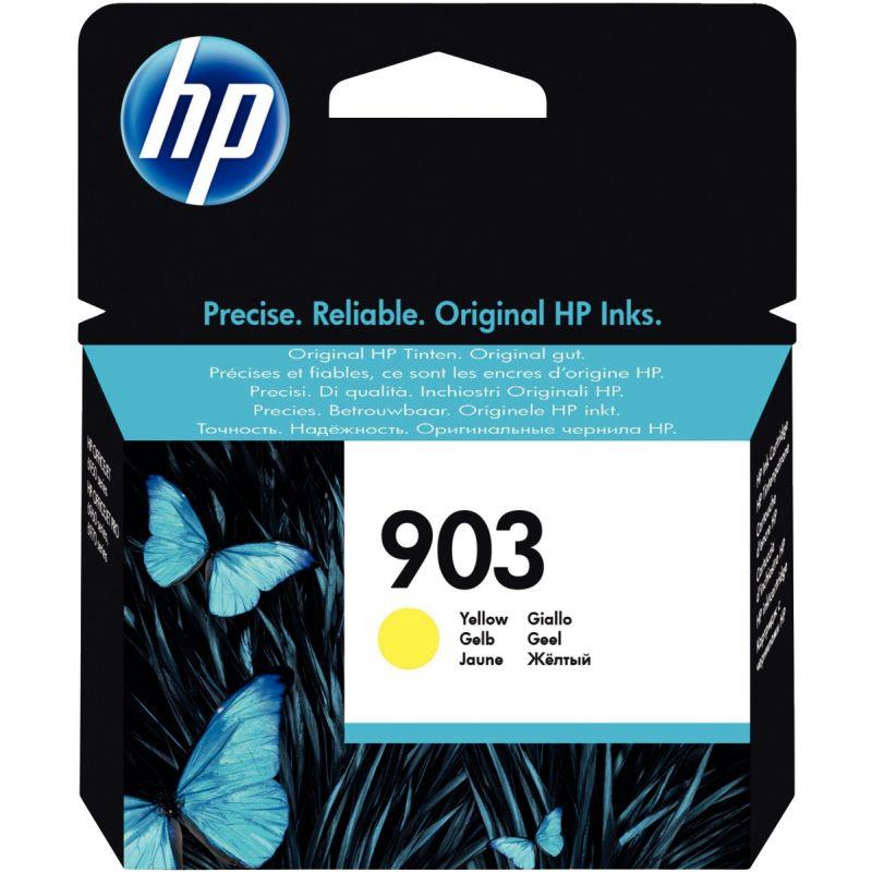 Image de  HP 903 cartouche d''encre jaune authentique (T6L95AE) 