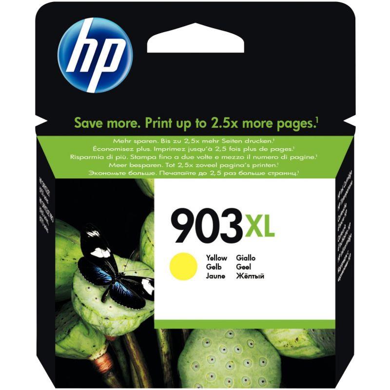 Image de  HP 903XL cartouche d''encre jaune grande capacité authentique (T6M11AE) 