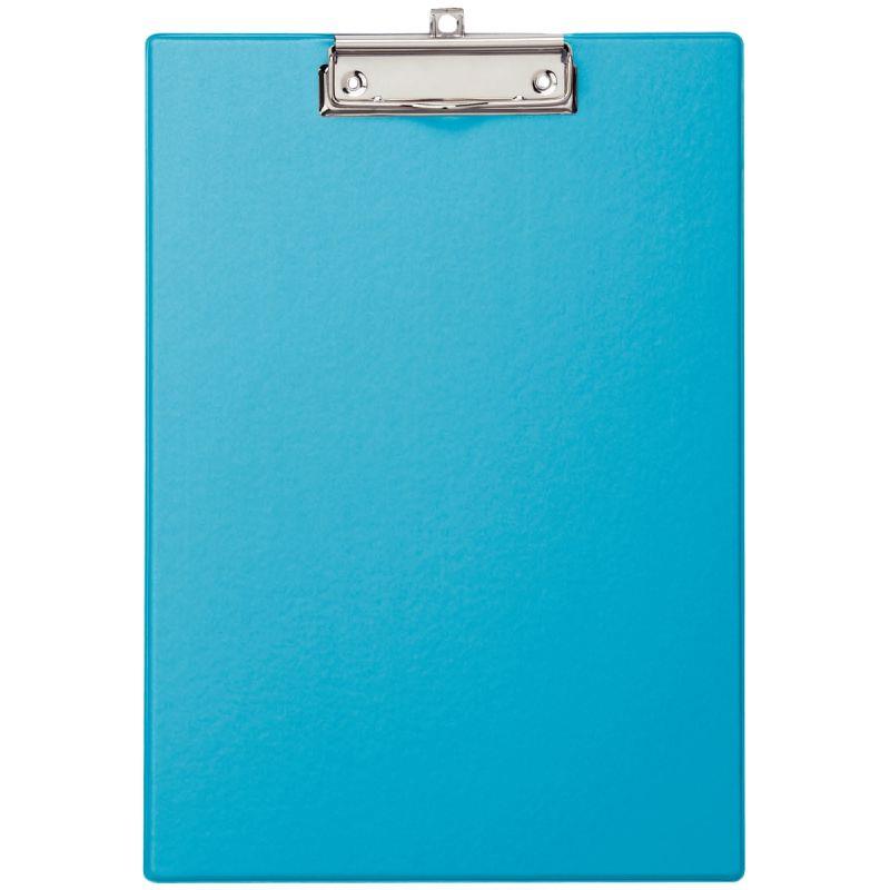 Image de  Plaque porte bloc en plastique format A4+ bleu 