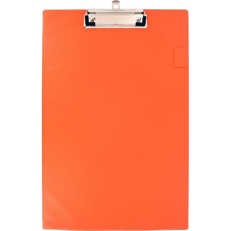 Image de  Plaque porte bloc en plastique format A4+ orange 
