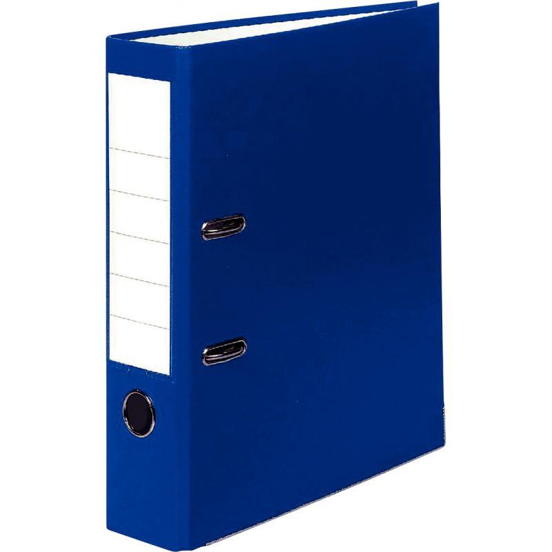 Image de  Classeur à levier économique pour format A4, dos 8 cm, bleu foncé 