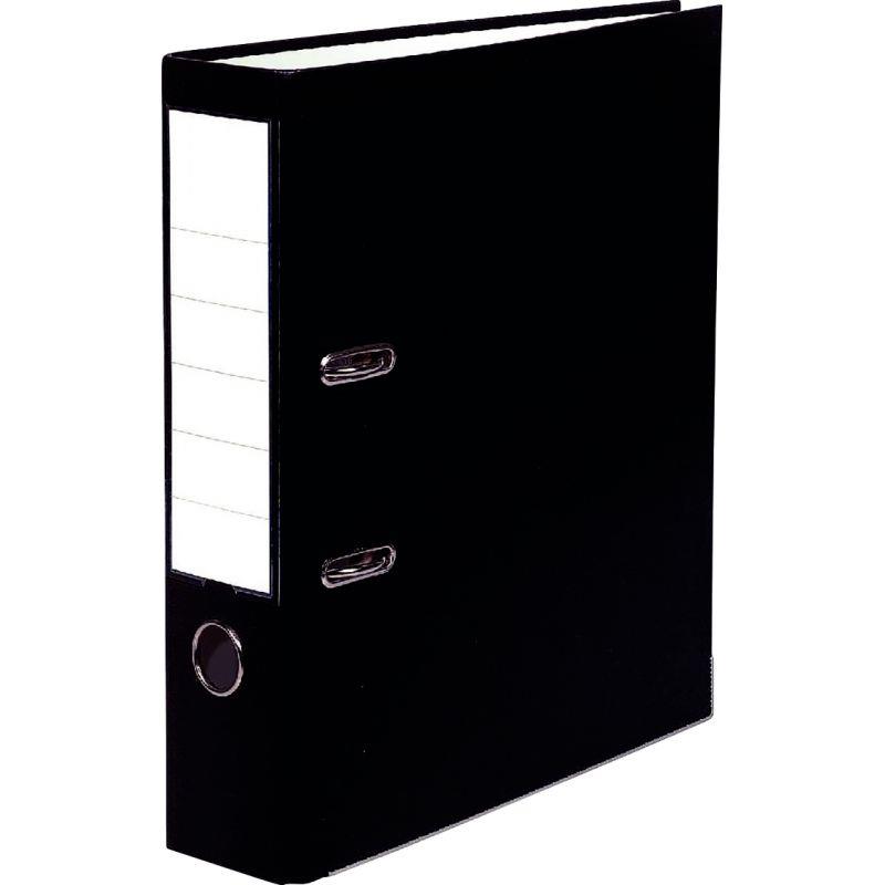 Image de  Classeur à levier économique pour format A4, dos 8 cm, noir 