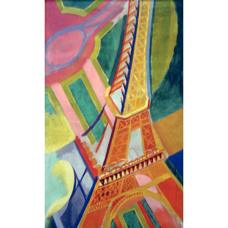 Image de  Puzzle d''art en bois d''environ 100 pièces, LA TOUR EIFFEL de Robert DELAUNAY 