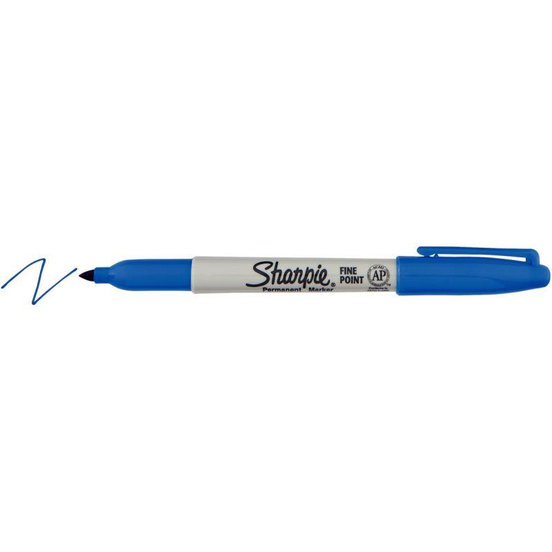 Image de  Marqueur Sharpie pointe fine ogive bleu 