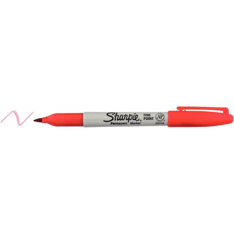 Image de  Marqueur Sharpie pointe fine ogive rouge 