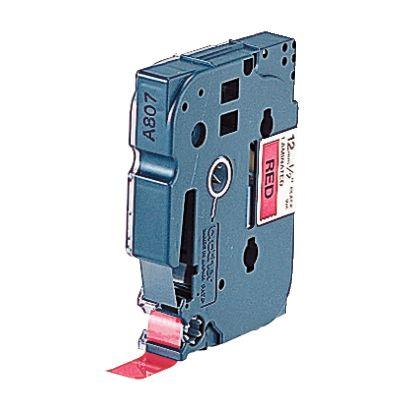 Image de  Recharge de ruban BROTHER TZE noir et rouge 12 mm 