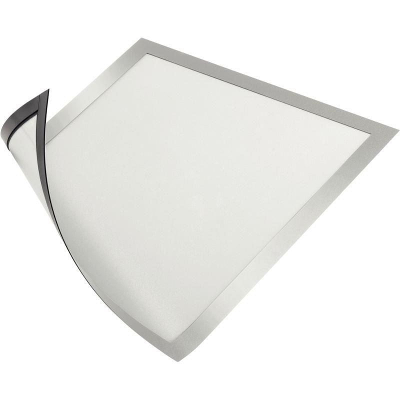 Image de  Sachet de 5 cadres d''affichage A3 magnétique argent 