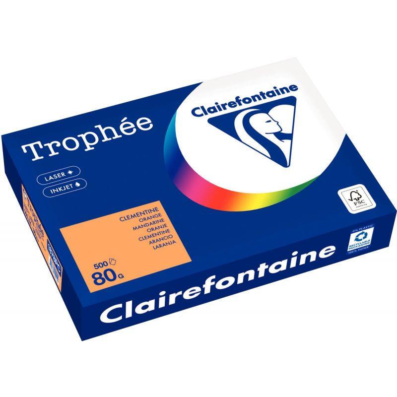 Image de  Ramette de 500 feuilles format A4 80g clémentine CLAIREFONTAINE 