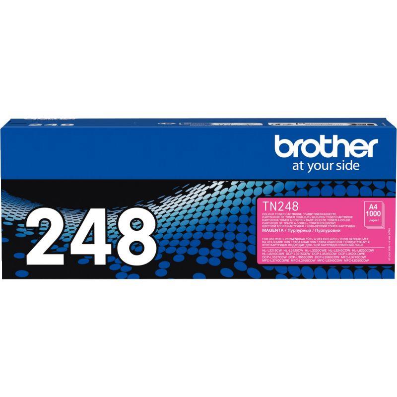 Image de  Brother TN248M toner laser magenta authentique 