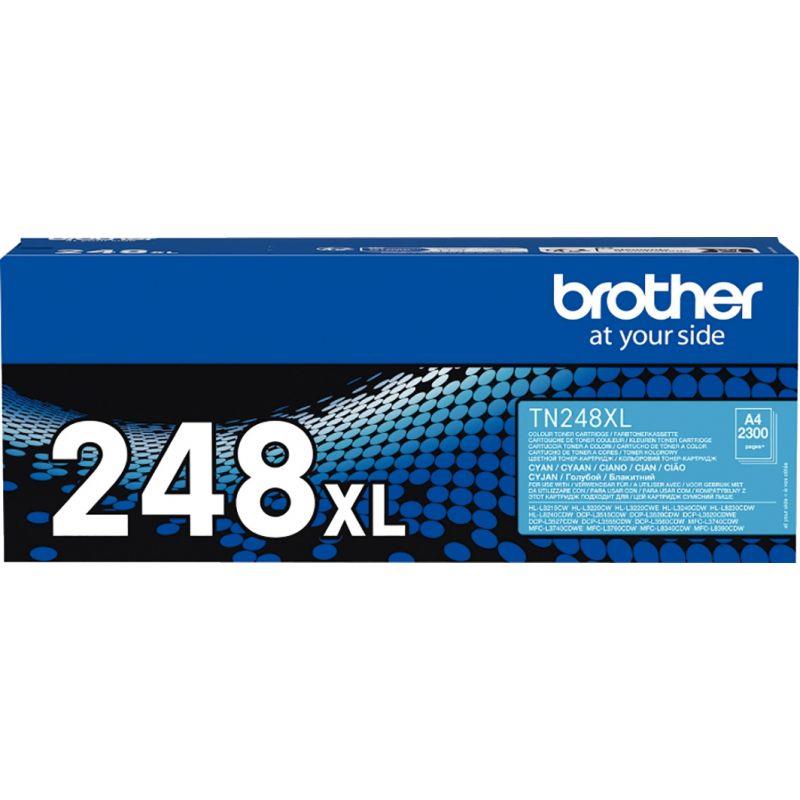 Image de  Brother TN248XLC toner laser cyan haute capacité authentique 
