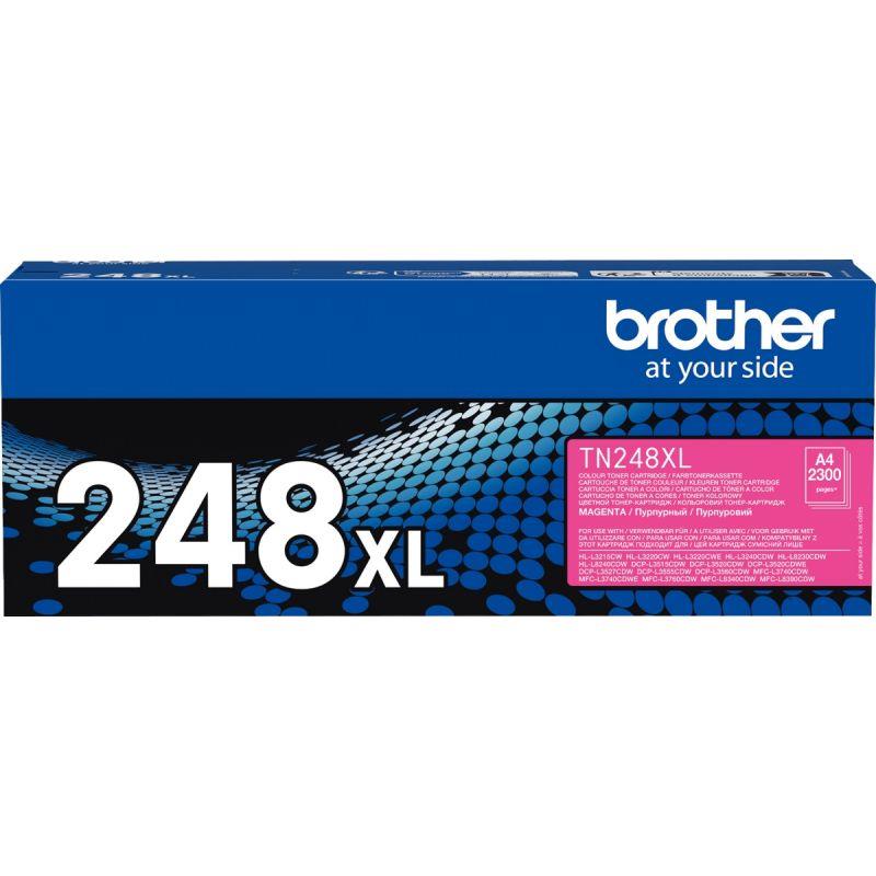 Image de  Brother TN248XLM toner laser magenta haute capacité authentique 