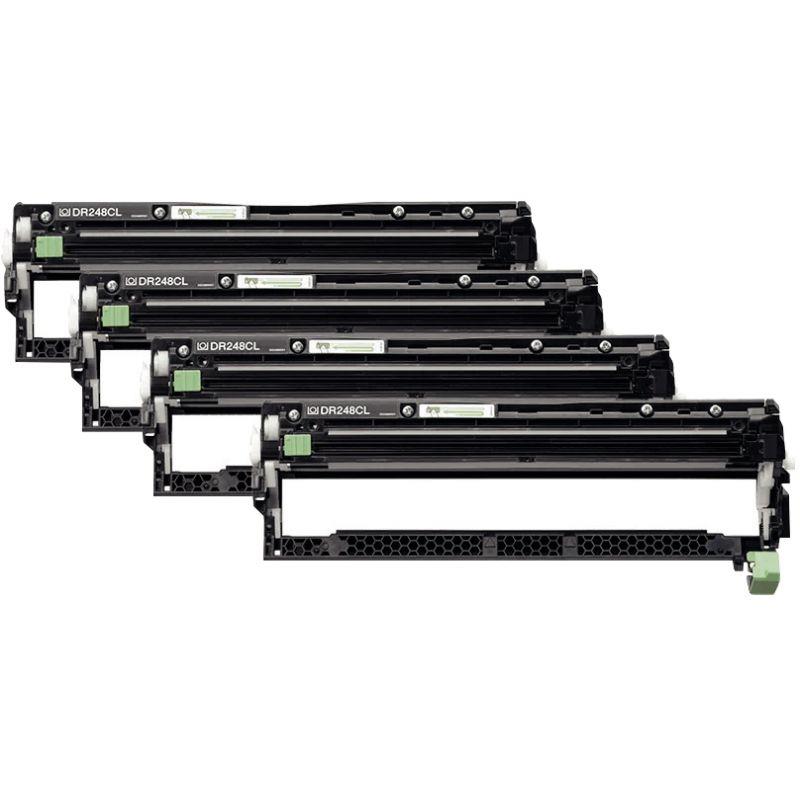 Image de  Brother DR248CL lot de 4 tambours laser noir, cyan, magenta et jaune authentique 