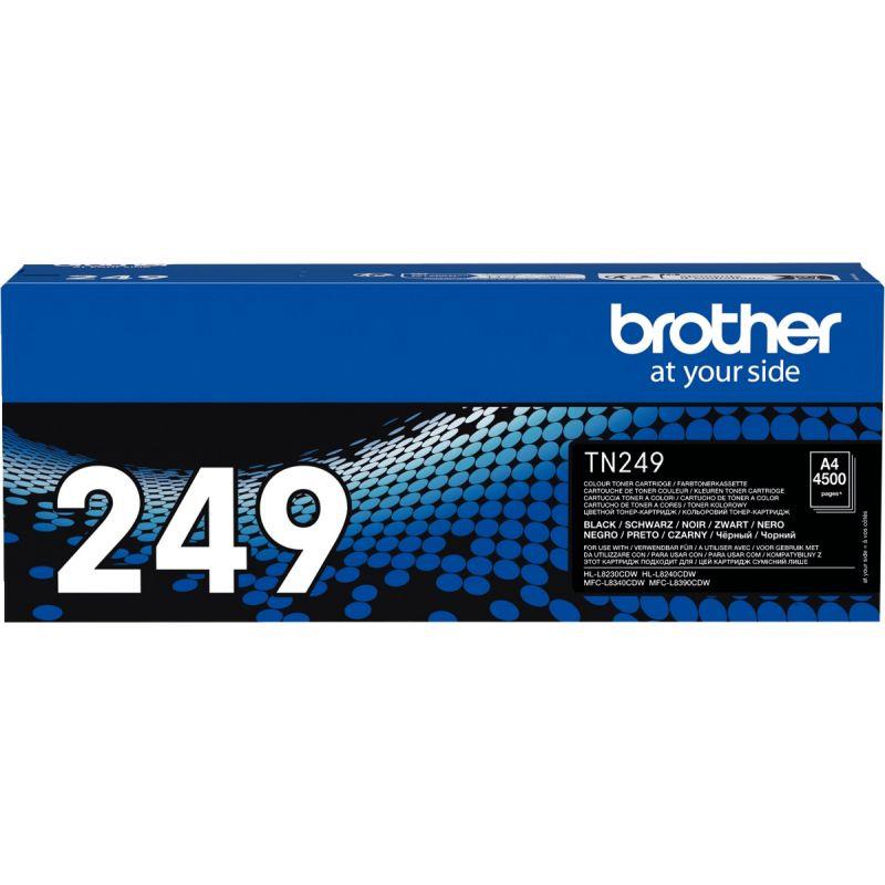 Image de  Brother TN249BK toner laser noir authentique 