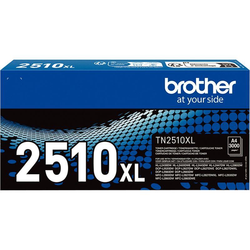 Image de  Brother TN2510XL toner laser noir haute capacité authentique 