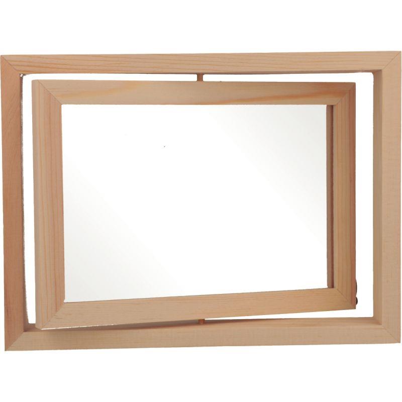 Image de  Cadre pivotant en bois recto/verso 