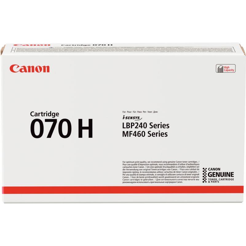 Image de  Canon 070H cartouche laser noir haute capacité authentique 