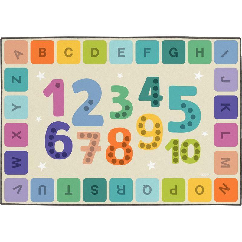 Image de  Tapis ABC chiffres 300x200cm 