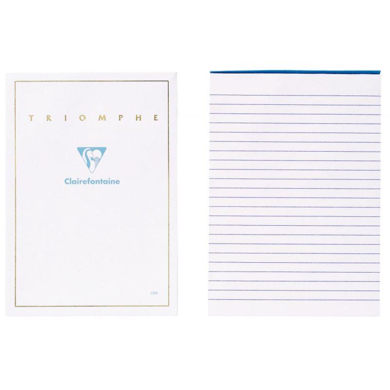 Image de  Bloc de 50 feuilles de correspondance 148x210mm velin TRIOMPHE 