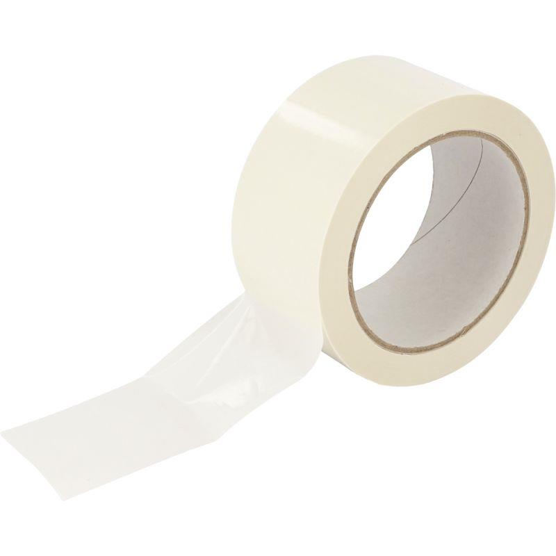 Image de  Lot de 6 rouleaux adhésifs en PVC blanc 66mx50mm 