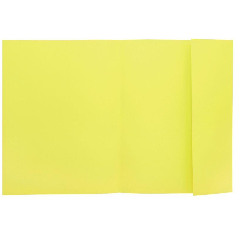 Image de  Paquet de 100 chemises 1 rabat SUPER 160g, format 24x32 cm, canari 