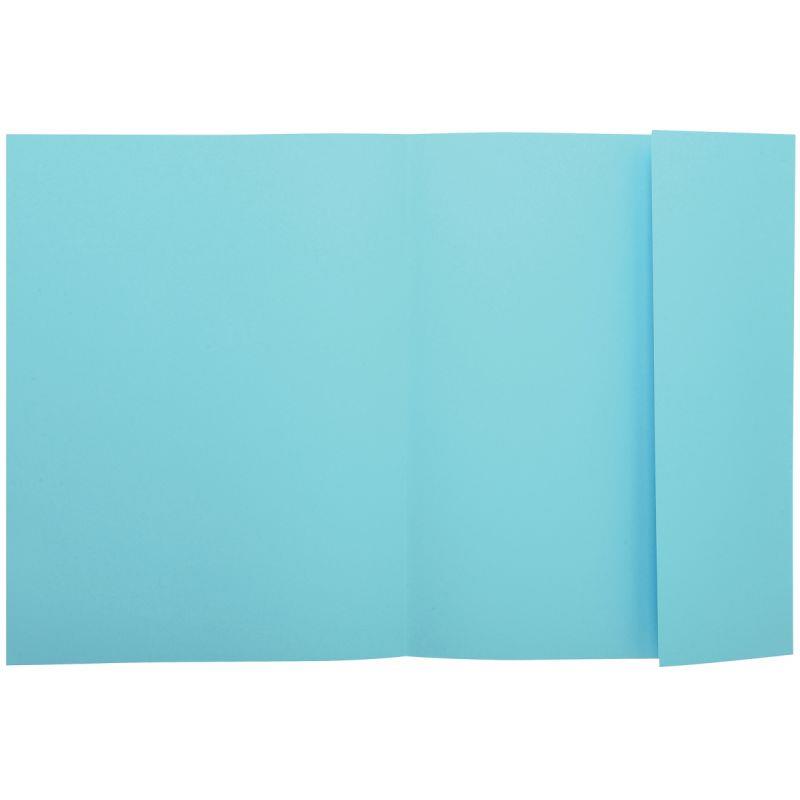 Image de  Paquet de 100 chemises 1 rabat SUPER 160g, format 24x32 cm, bleu clair 