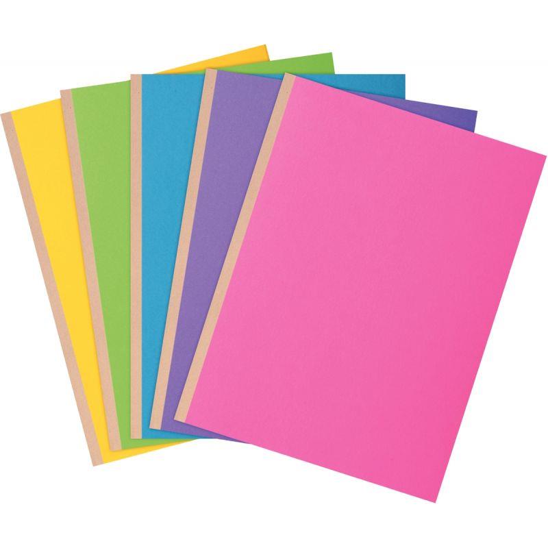 Image de  Paquet de 10 chemises rigides ROCKS 320g dos toilé, coloris assortis 