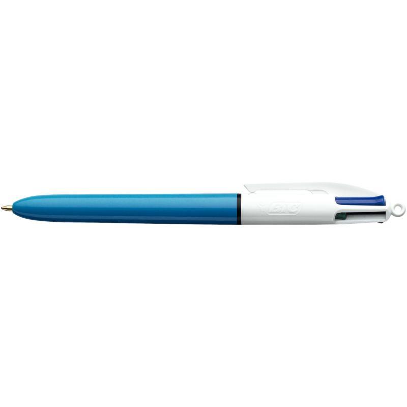 Image de  Stylo bille 4 Couleurs pointe moyenne 