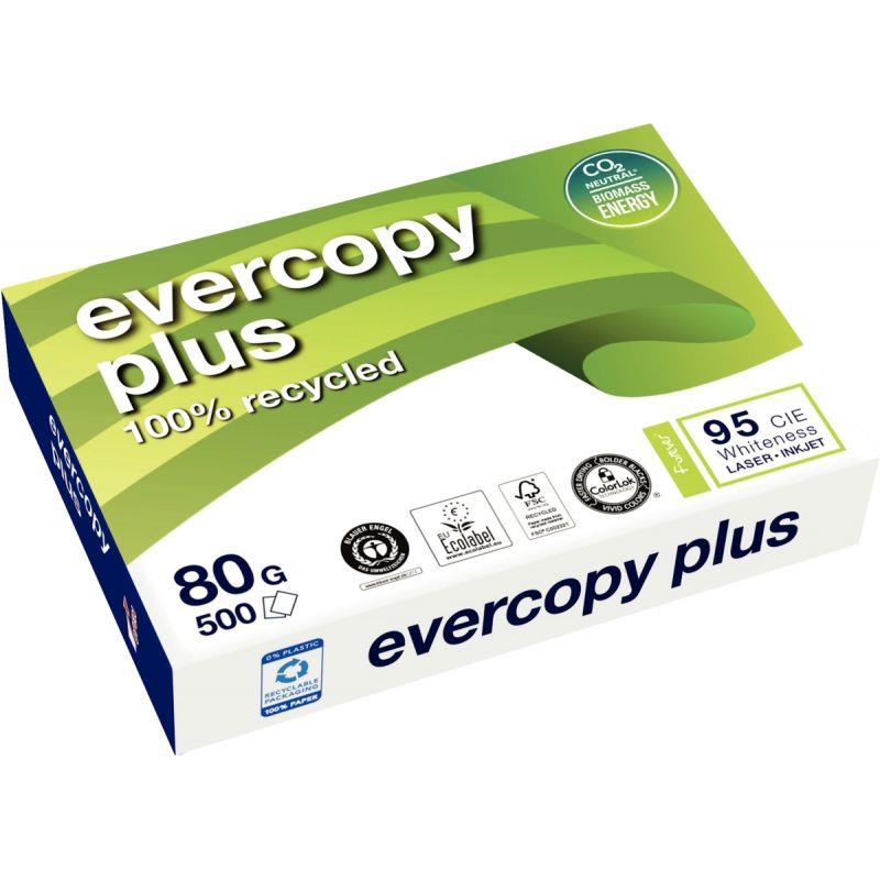 Image de  Ramette de 500 feuilles format A4 80g EVERCOPY PLUS 