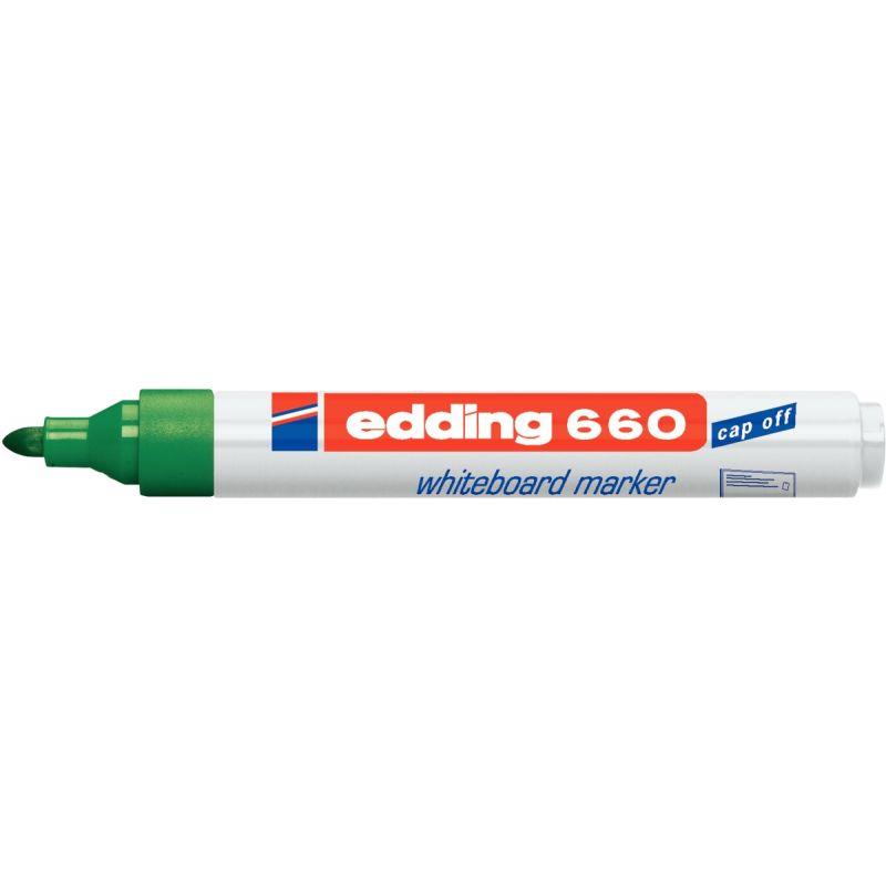 Image de  Marqueur tableau blanc E660 pointe ogive vert 