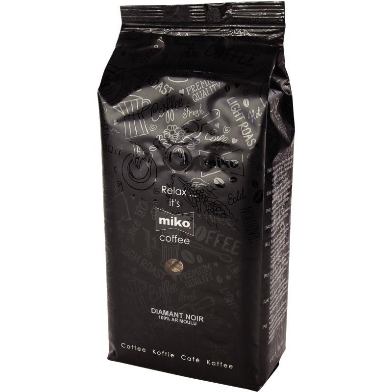 Image de  Paquet de 1kg café moulu Diamant noir 