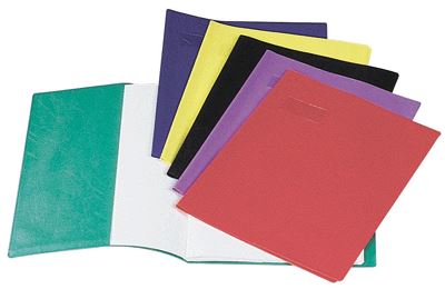 Image de  Protège-cahier luxe opaque en PVC épaisseur 22/100è 24 x 32 cm Coloris Noir 