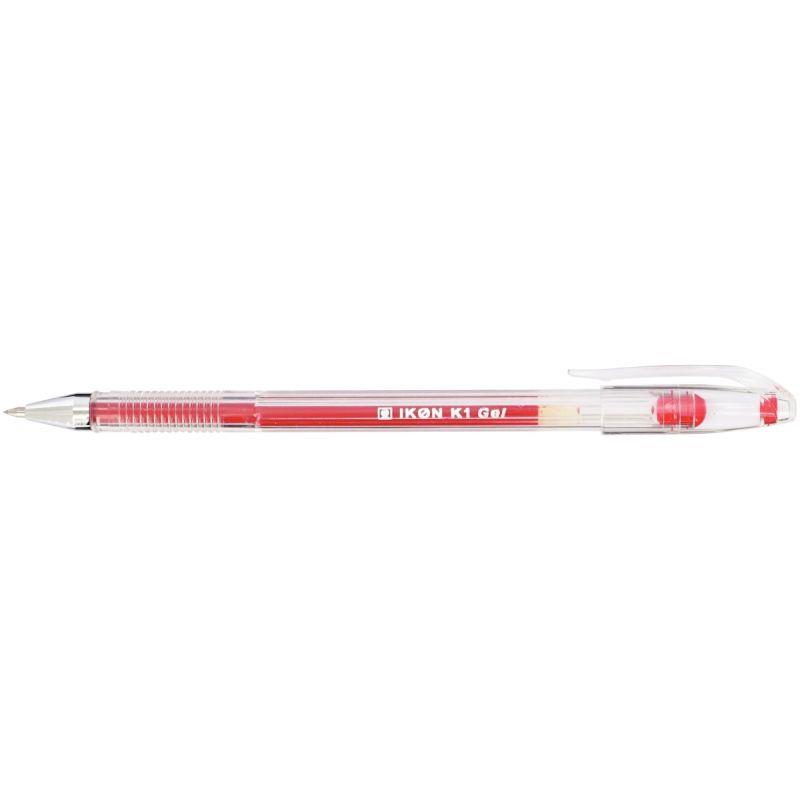 Image de  Stylo gel K1 rouge 