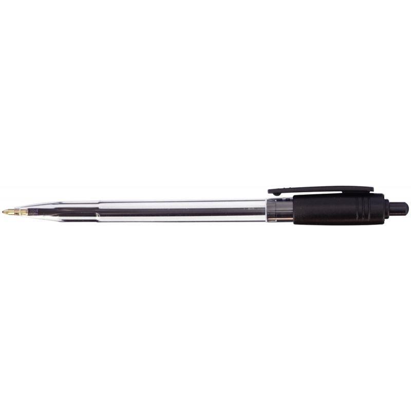 Image de  Stylo bille Wiz pointe moyenne noir 