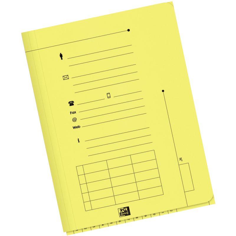 Image de  Paquet de 25 chemises HV pour dossiers suspendus, jaune 