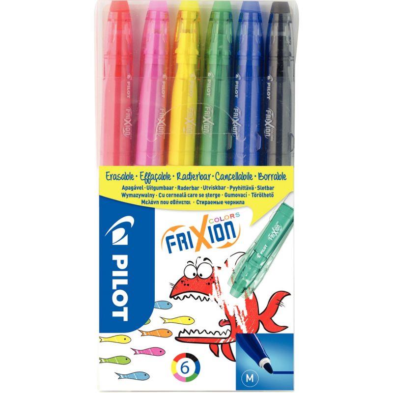 Image de  Pochette de 6 feutres Frixion colors assortis 