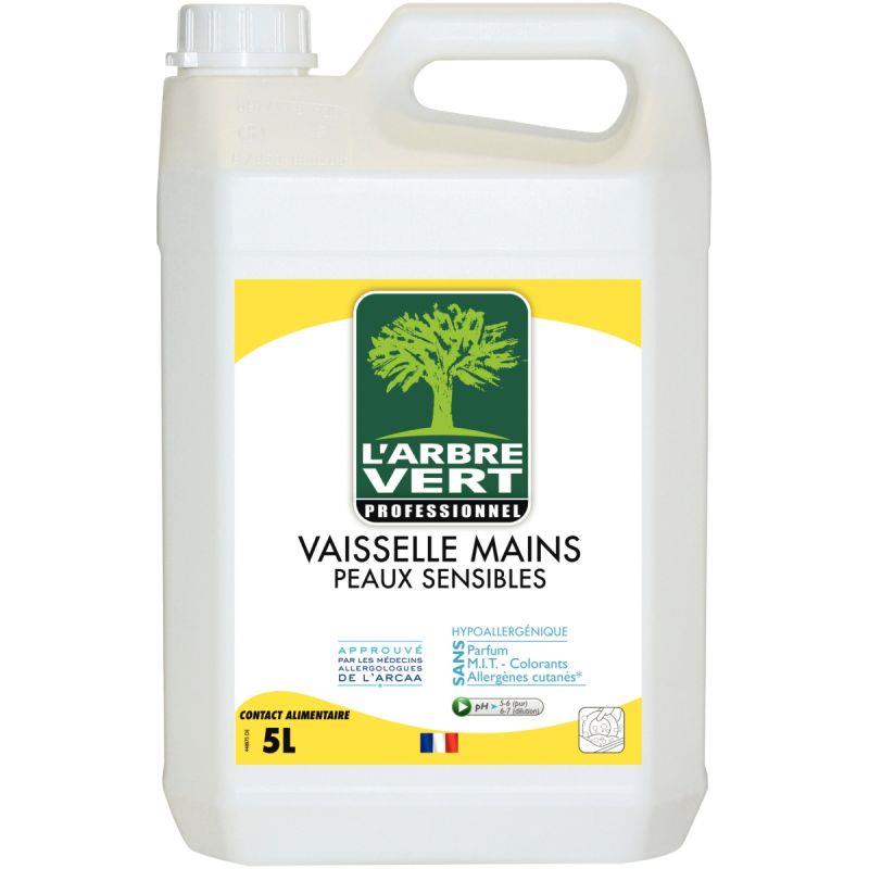 Image de  Bidon 5L liquide vaisselle peaux sensibles 
